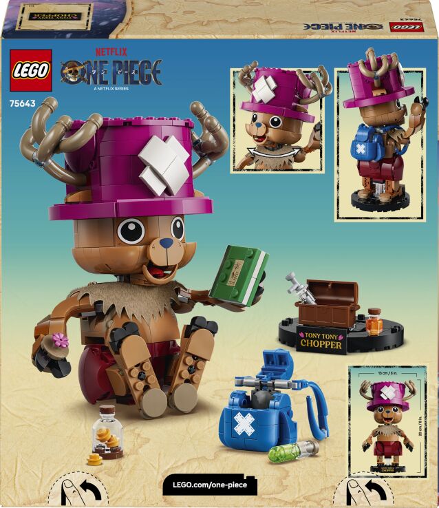 LEGO® One Piece Tony Tony Chopper (75643) (7)