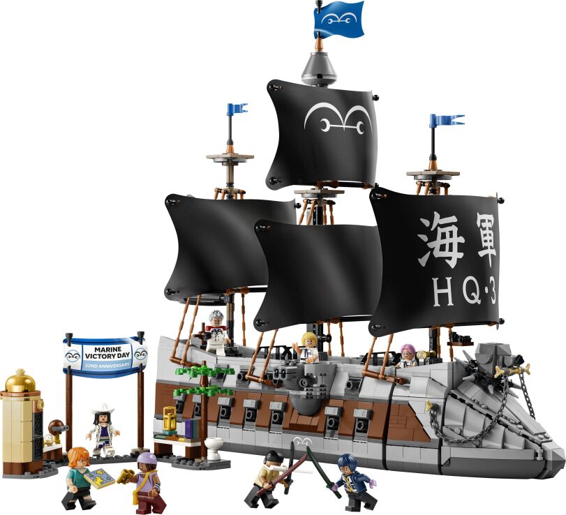 LEGO® One Piece Garp's Marine Battleship (75646) (1)