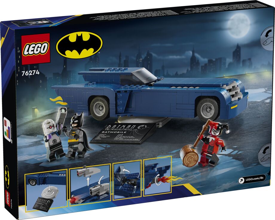 LEGO Super Heroes Batman With The Batmobil VS Harley Quinn & Mr Freeze (76274) (12)