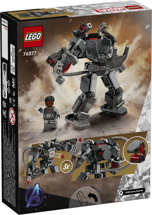 LEGO Super Heroes War Machine Mech Armor (76277) (6)