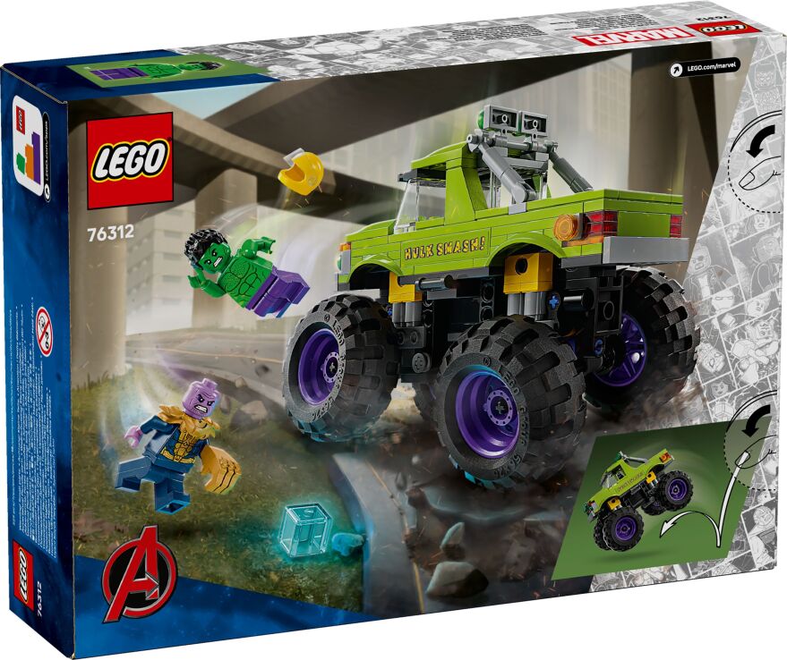 LEGO Super Heroes The Hulk Truck vs. Thanos (76312) (10)