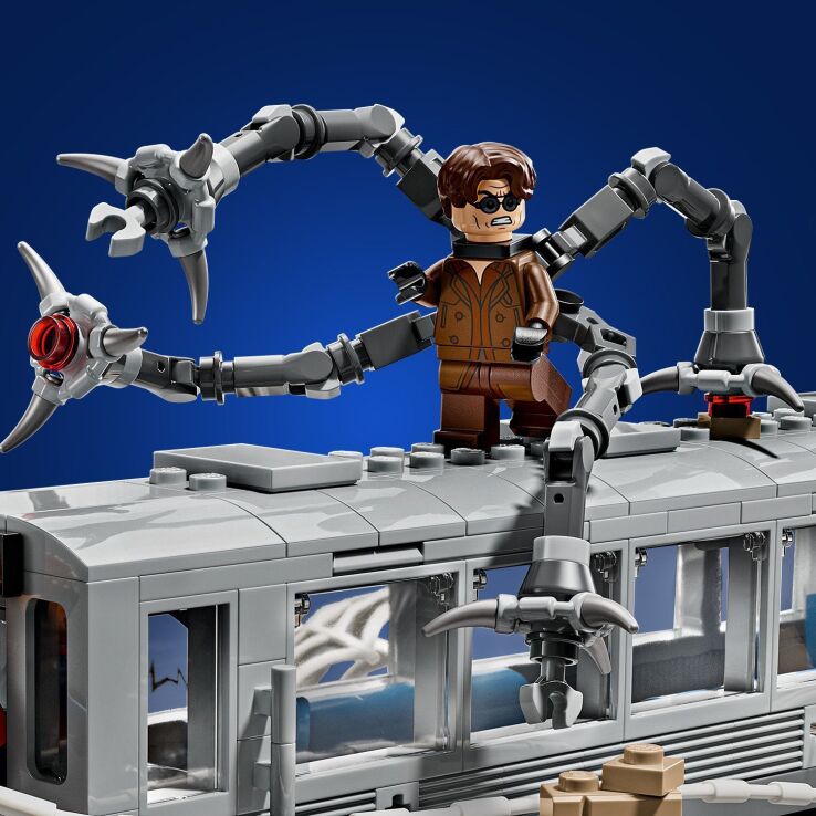 LEGO Super Heroes Spider-Man vs. Doc Ock Subway Train Scene (76321) (3)