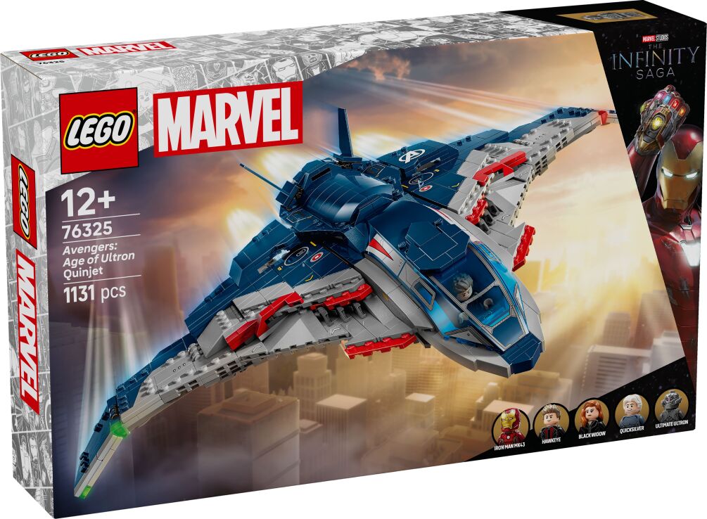 LEGO Super Heroes Avengers: Age Of Ultron Quinjet (76325) (0)