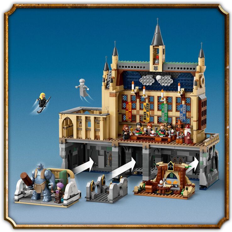 LEGO Harry Potter Hogwarts Castle: The Great Hall (76435) (5)