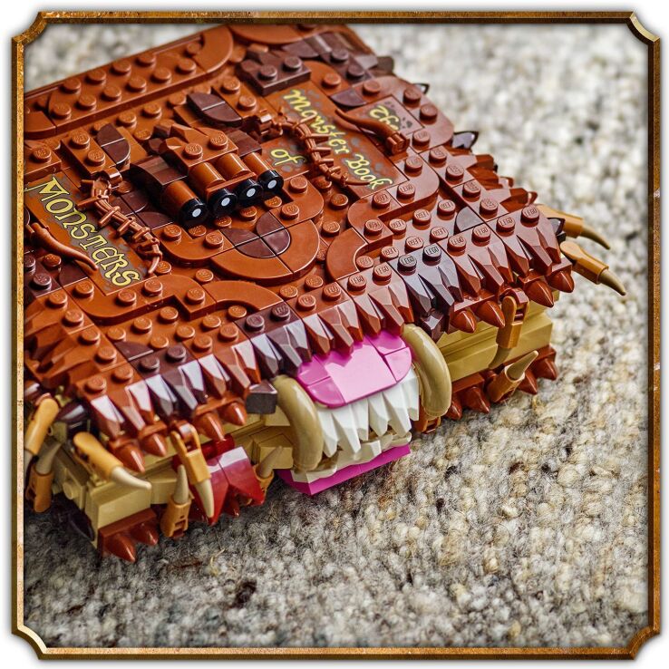 LEGO Harry Potter Chomping Monster Book Of Monsters (76449) (3)