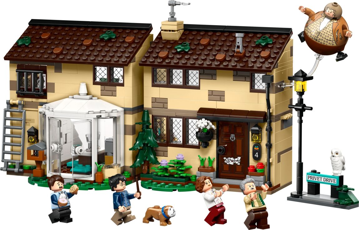 LEGO Harry Potter Privet Drive: Aunt Marge's Visit (76451) (1)