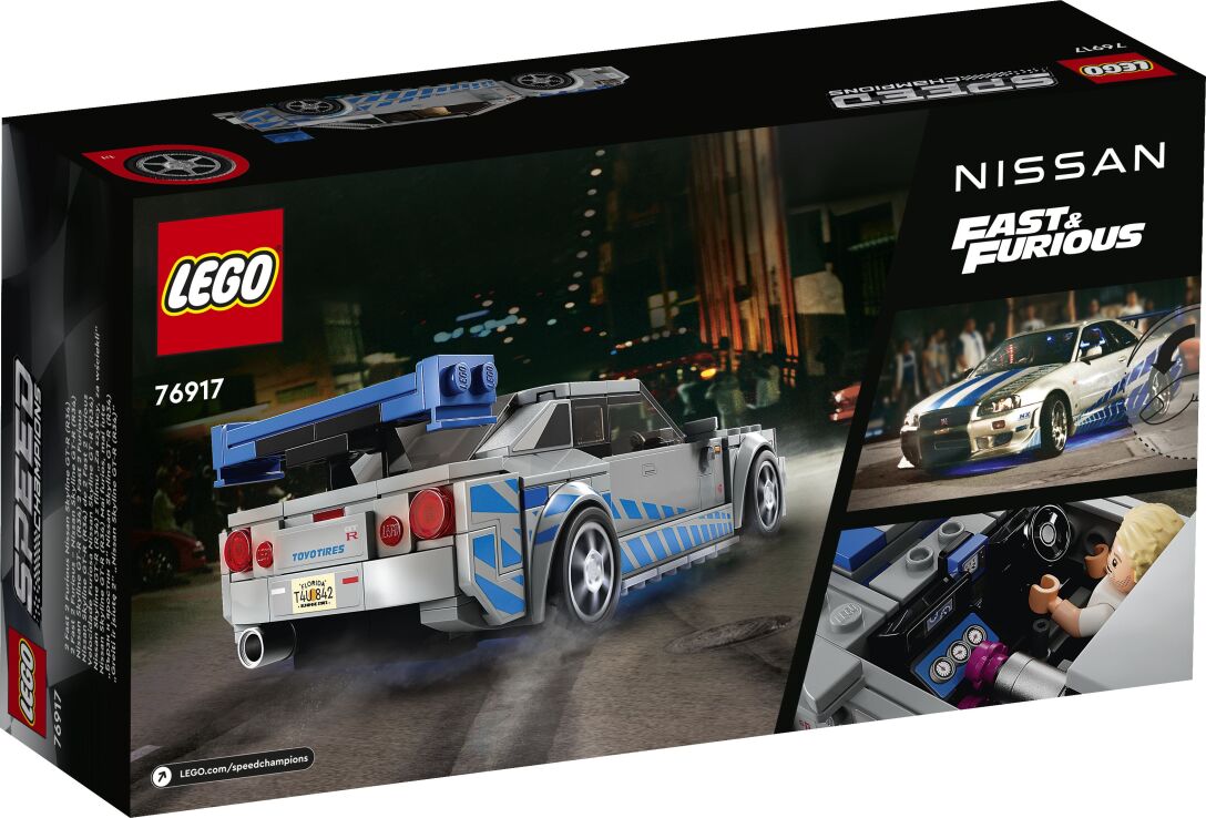 LEGO Speed Champions 2 Fast 2 Furious Nissan Skyline GT-R (76917) (8)
