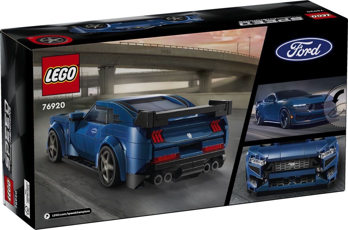 LEGO Speed Champions Ford Mustang Dark Horse Sports Car (76920) (8)