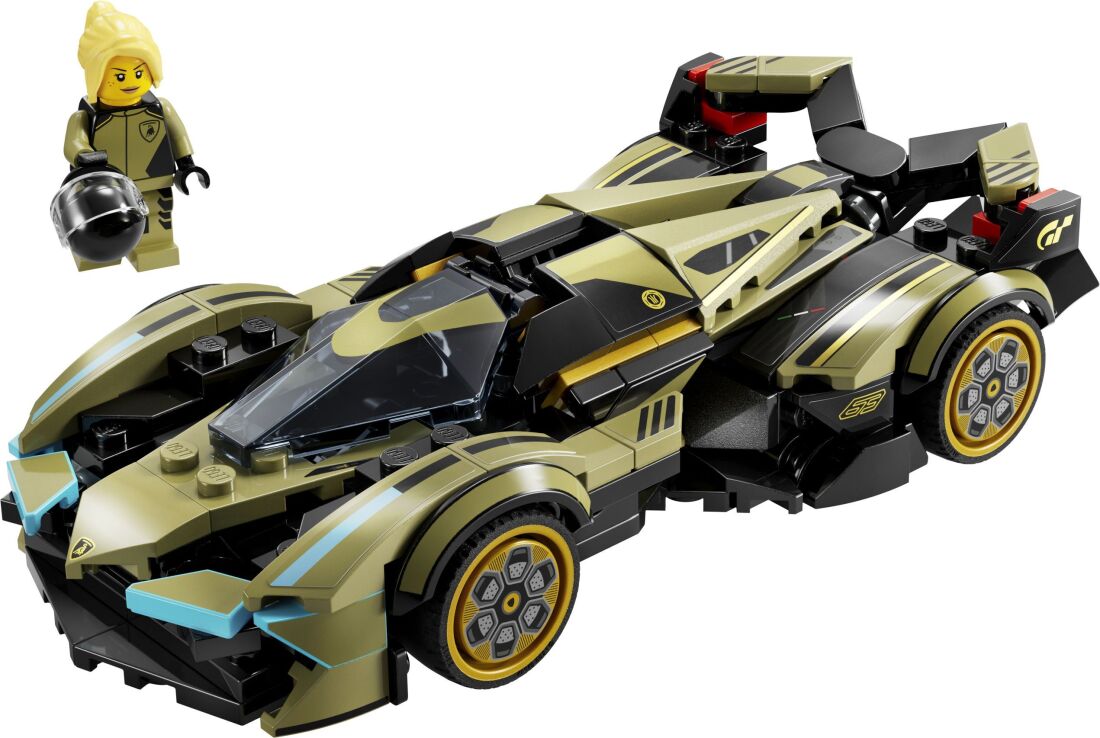LEGO Speed Champions Lamborghini Lambo V12 Vision GT Super Car (76923) (1)