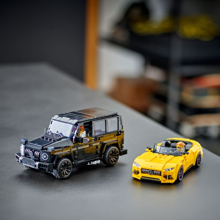 LEGO Speed Champions Mercedes AMG G 63 & AMG SL 63 (76924) (5)