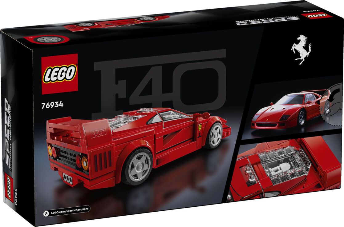 LEGO Speed Champions Ferrari F40 Supercar (76934) (9)