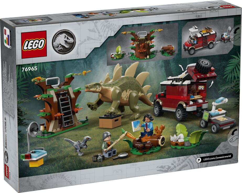 LEGO® Jurassic World Dinosaur Missions: Stegosaurous Discovery (76965) (9)