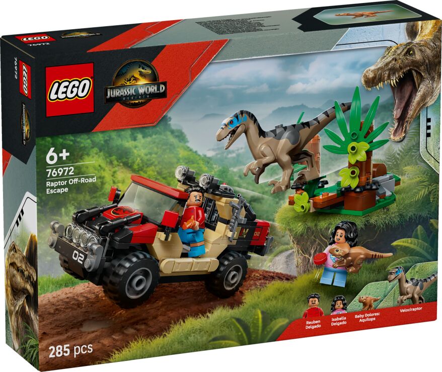 LEGO Jurassic World Raptor Off-Road Escape (76972) (0)
