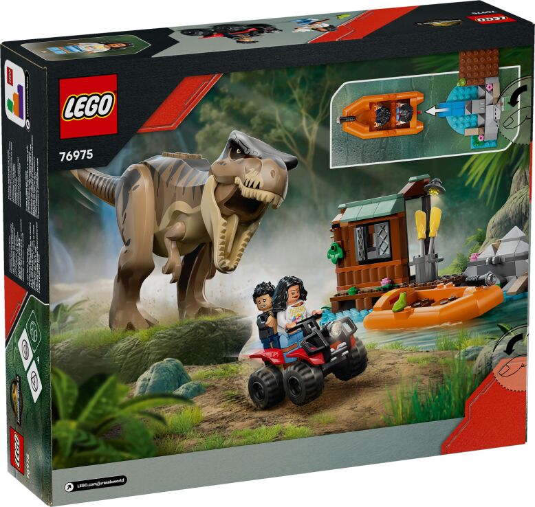LEGO Jurassic World T.Rex River Escape (76975) (9)