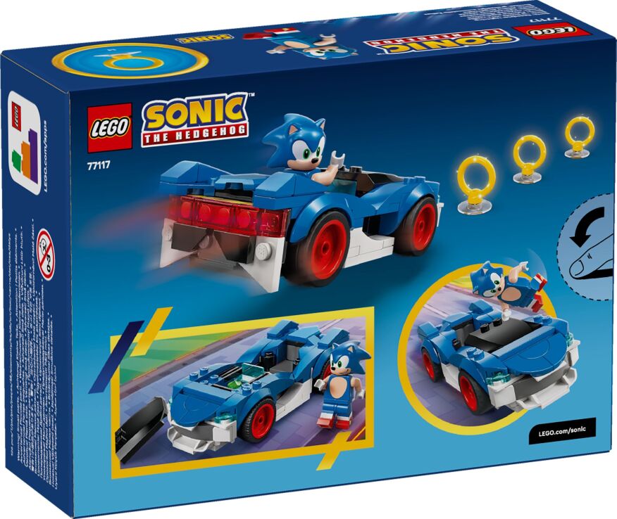 LEGO Sonic The Hedgehog Sonic: Speedster Lightning (77117) (11)