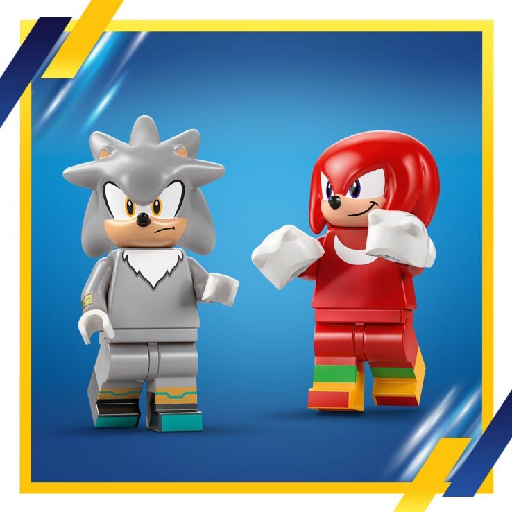 LEGO Sonic The Hedgehog Silver's Car vs. Knuckles' Monster Truck (77118) (2)