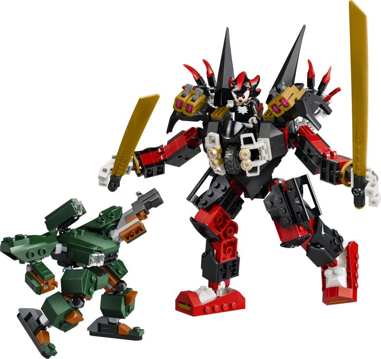 LEGO® Sonic The Hedgehog Shadow's Mech vs. G.U.N. Trooper (77120) (1)
