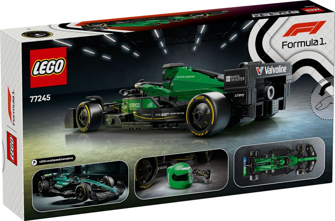 LEGO Speed Champions Aston Martin Aramco F1 AMR24 Race Car (77245) (8)