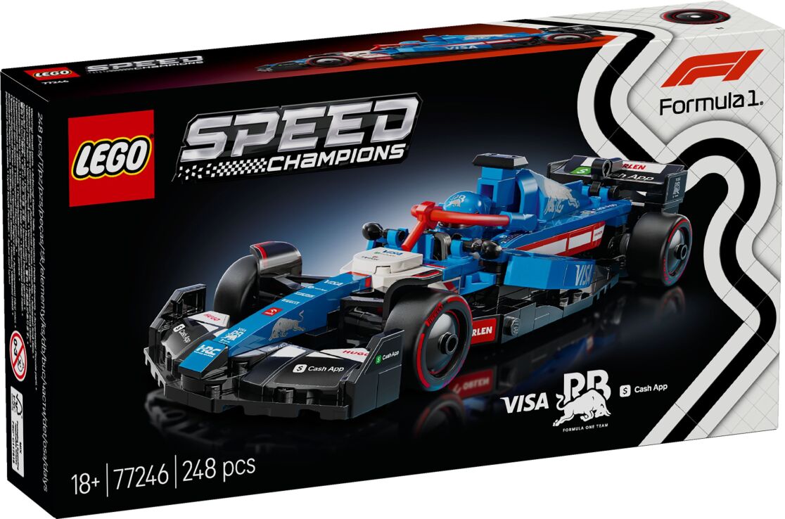 LEGO Speed Champions Visa Cash App RB VCARB 01 F1 Race Car (77246) (0)