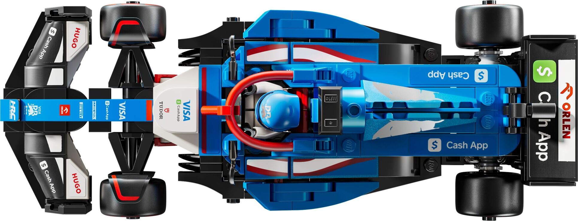 LEGO Speed Champions Visa Cash App RB VCARB 01 F1 Race Car (77246) (2)