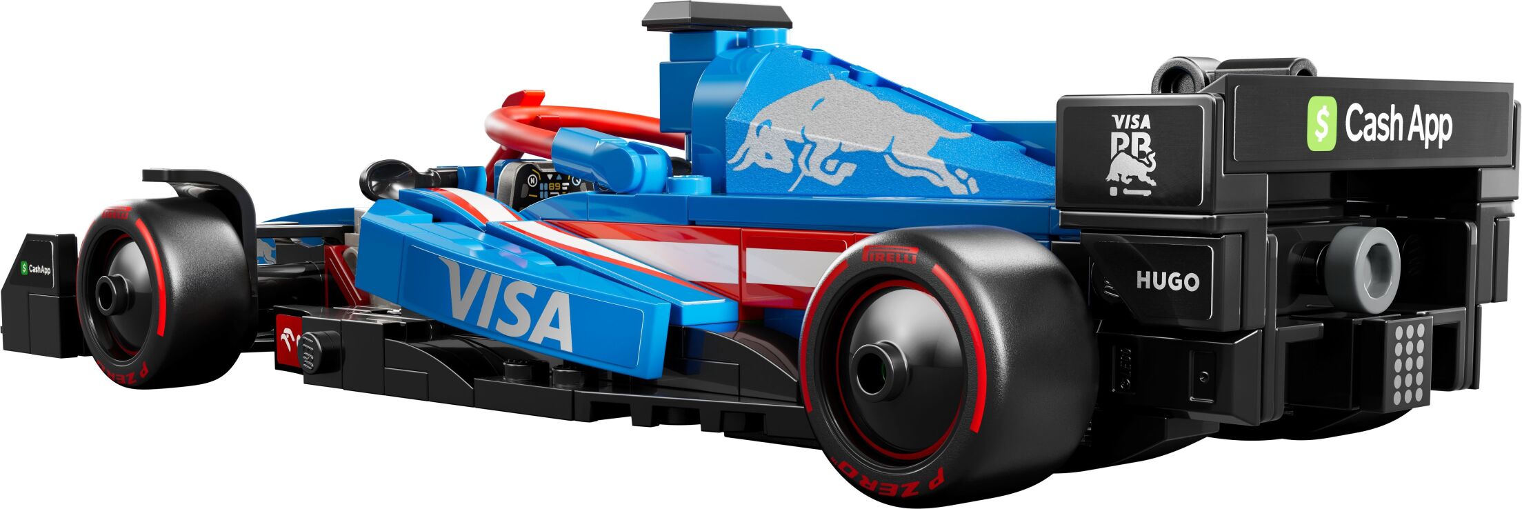 LEGO Speed Champions Visa Cash App RB VCARB 01 F1 Race Car (77246) (3)