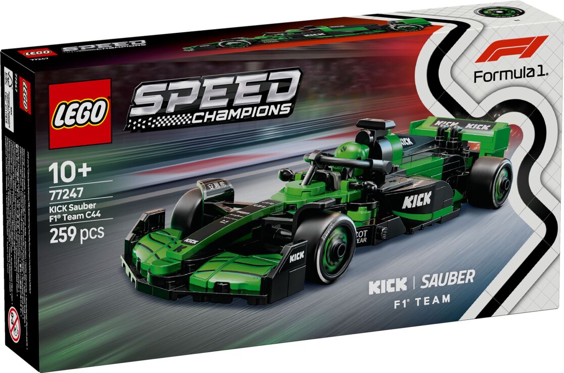 LEGO Speed Champions Kick Sauber F1 Team C44 Race Car (77247) (0)