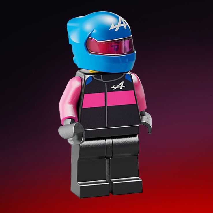 LEGO Speed Champions BWT Alpine F1 Team A524 Race Car (77248) (3)