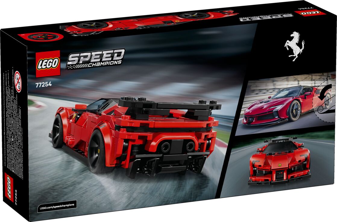 LEGO® Speed Champions Ferrari SF90 XX Stradale Sports Car (77254) (5)