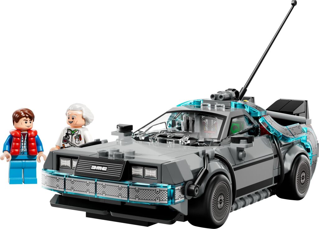 LEGO Speed Champions Time Machine From Back To The Future (77256) (1)