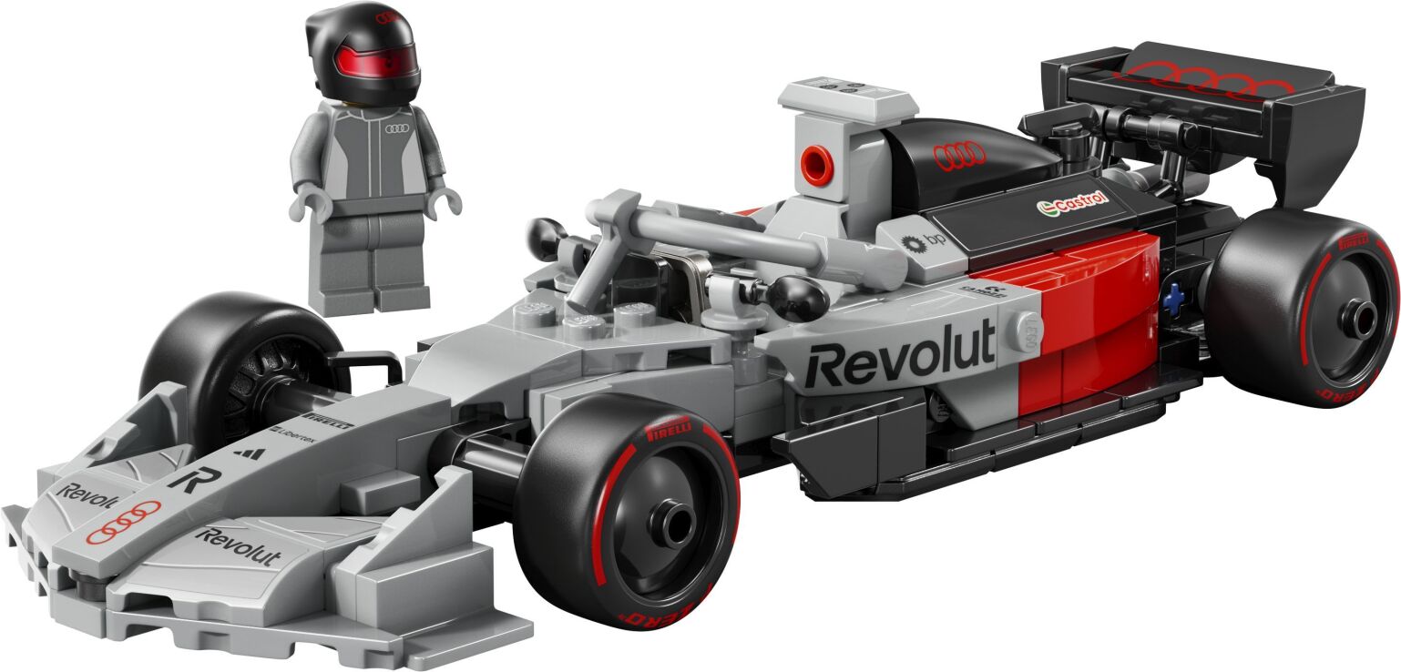 LEGO Speed Champions AUDI Revolut F1 Team R26 Race Car (77259) (1)
