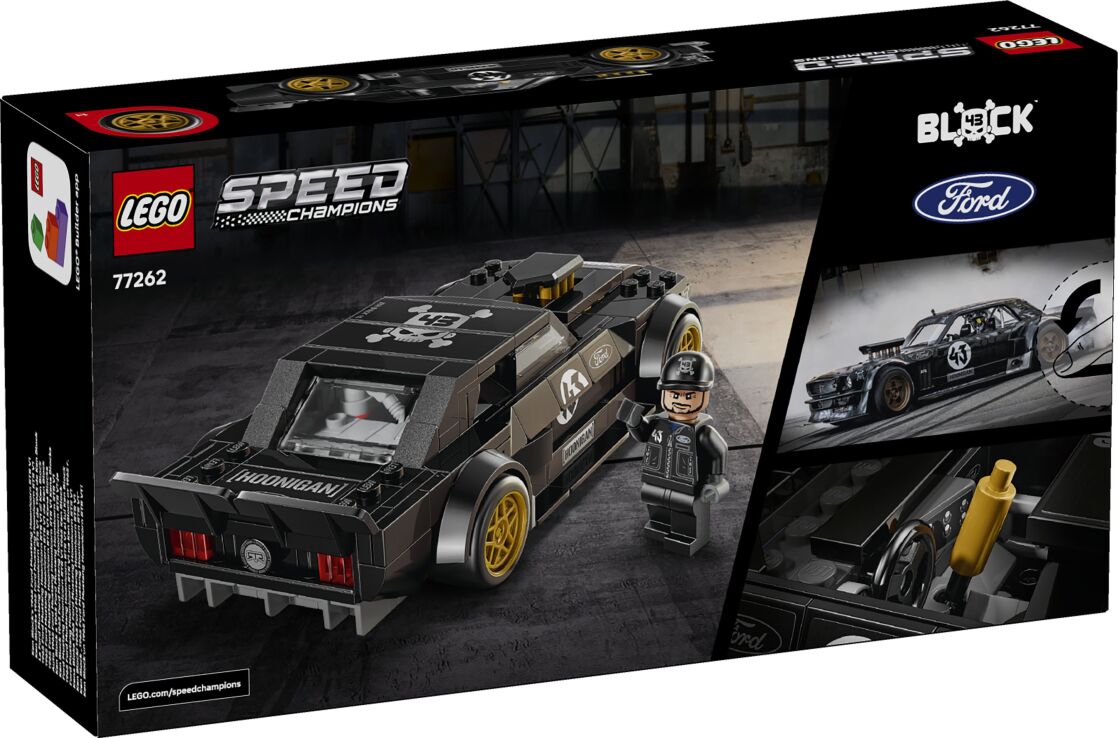 LEGO® Speed Champions Ken Block's '65 Ford Mustang Hoonicorn V1 (77262) (8)
