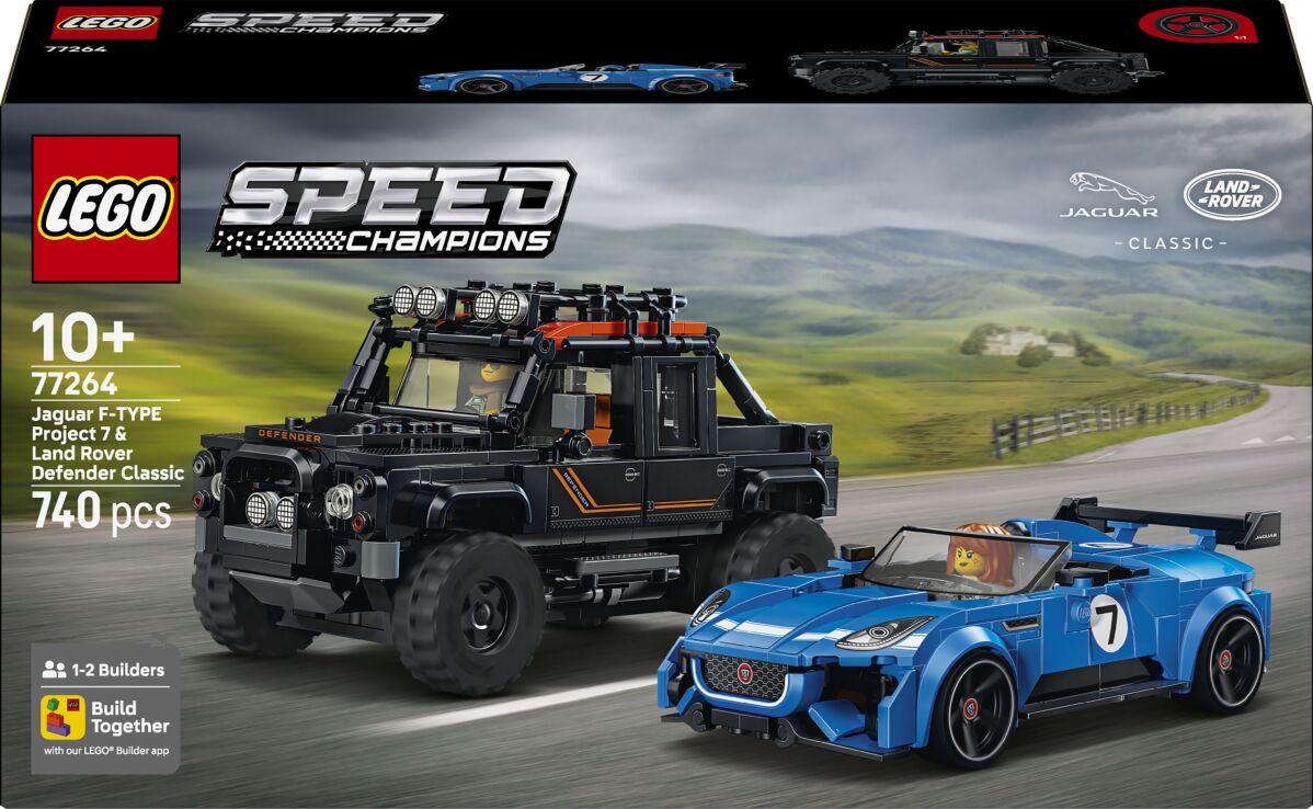 LEGO® Speed Champions Jaguar Project 7 & Land Rover Defender (77264) (0)