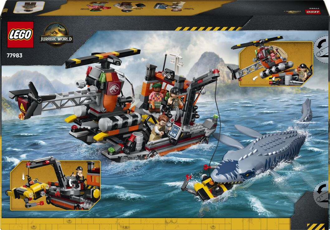 LEGO® Jurassic World Mosasaurus Dinosaur Boat Attack (77983) (8)