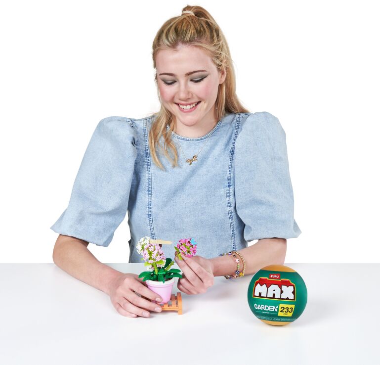 Zuru Max Premium Bricks Garden Pot Plants Series 1-6 Σχέδια-1Τμχ  (83183) (3)