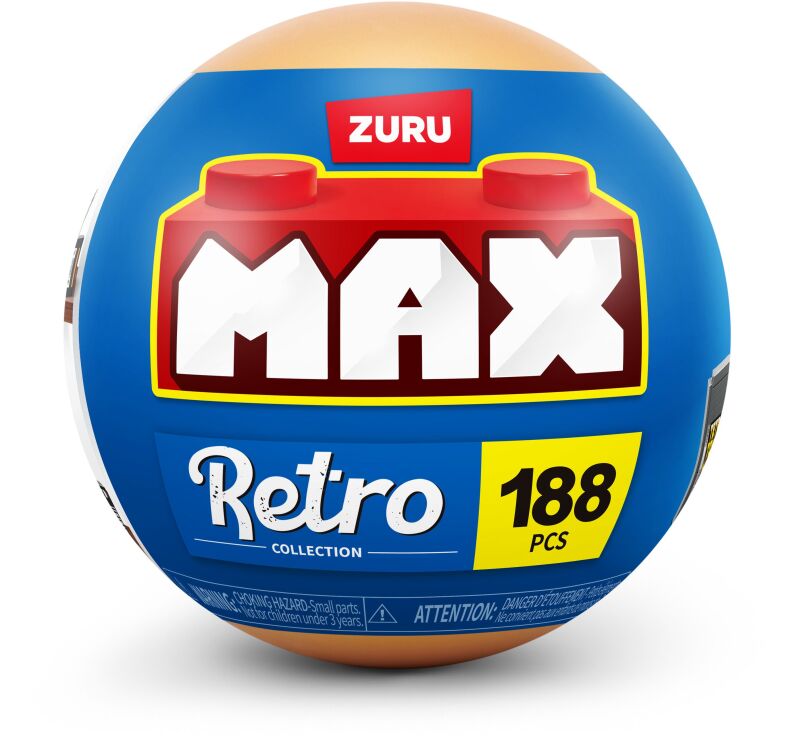 Zuru Max Premium Bricks Retro Series 2-4 Σχέδια-1Τμχ (83228) (0)