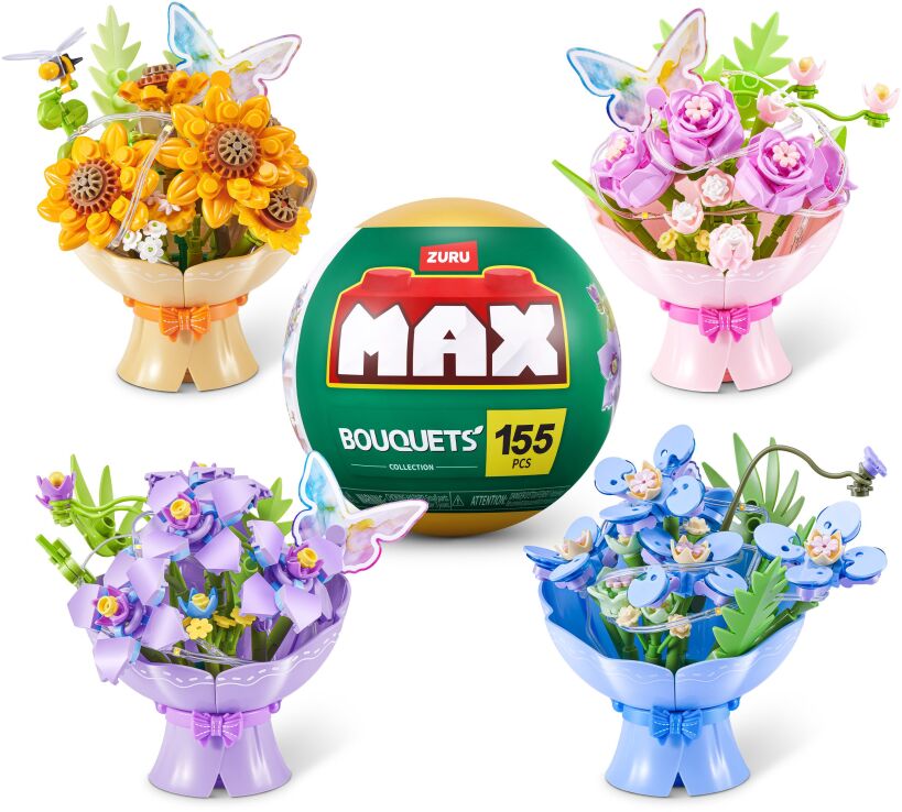 Zuru Max Premium Bricks Bouquets Series 1-4 Σχέδια-1Τμχ (83248) (1)