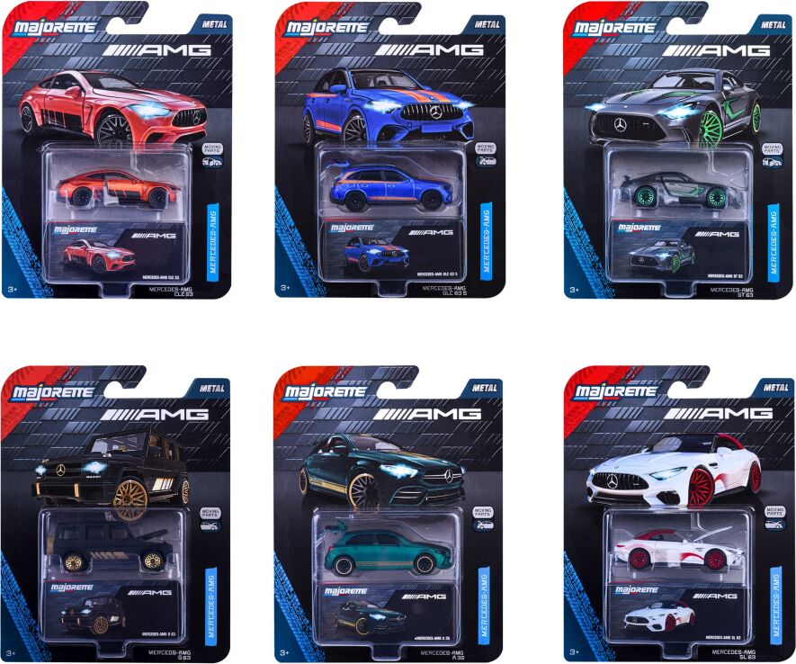 Majorette D/C Οχήματα Deluxe Mercedes-AMG 7.5cm-6 Σχέδια (8502101000) (2)