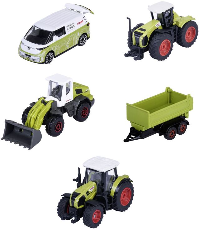 Majorette D/C Giftpack Οχήματα Claas Farm Σετ 5 Οχήματα 7.5cm (8503105002) (0)