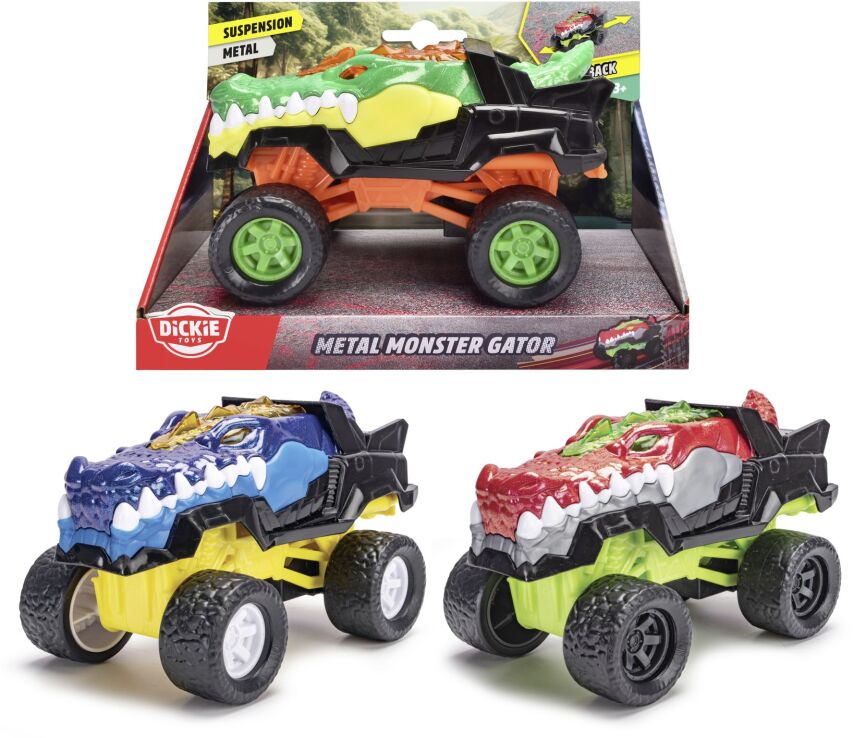 Dickie F/W Όχημα Monster Gator Metal 15cm -3 Σχέδια-1Τμχ (203752020) (0)