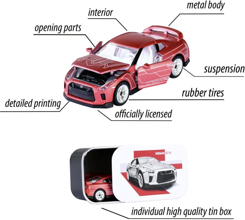 Majorette D/C Οχήματα Deluxe 7.5cm-6 Σχέδια (212053190) (10)