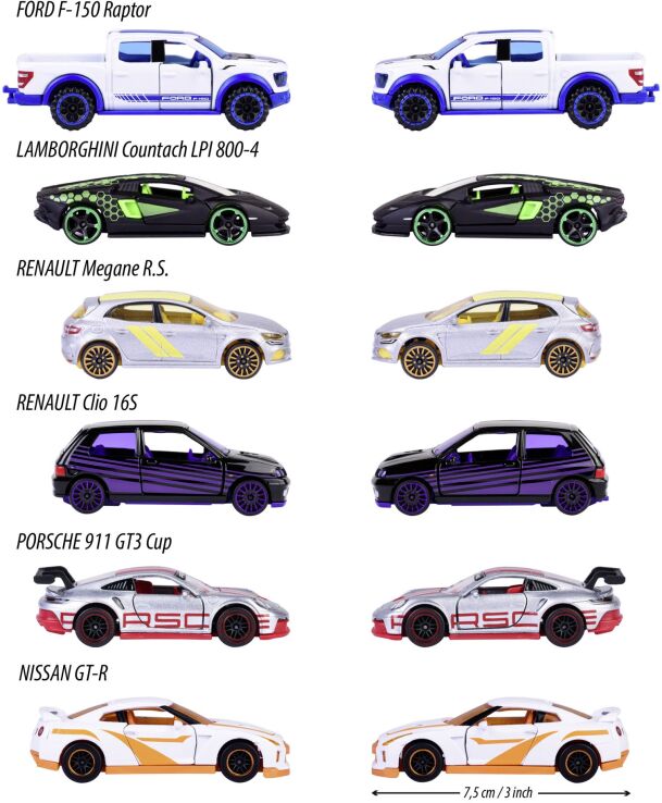 Majorette D/C Αυτοκίνητο Limited Edition 10 7.5cm-6 Σχέδια (212054034) (9)