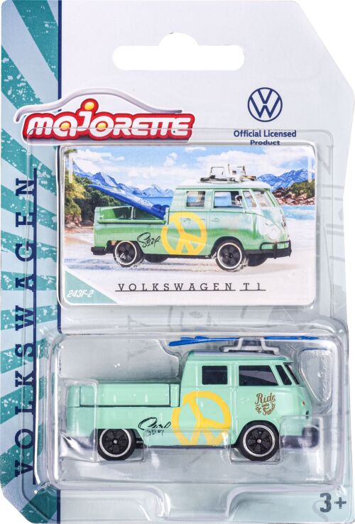 Majorette D/C Οχήματα VW Premium 7.5cm 1:64-6 Σχέδια (212055004) (2)