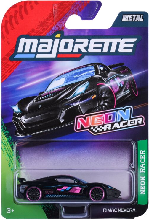 Majorette D/C Οχήματα Premium Neon Racer 7.5cm-6 Σχέδια (8504100003) (2)