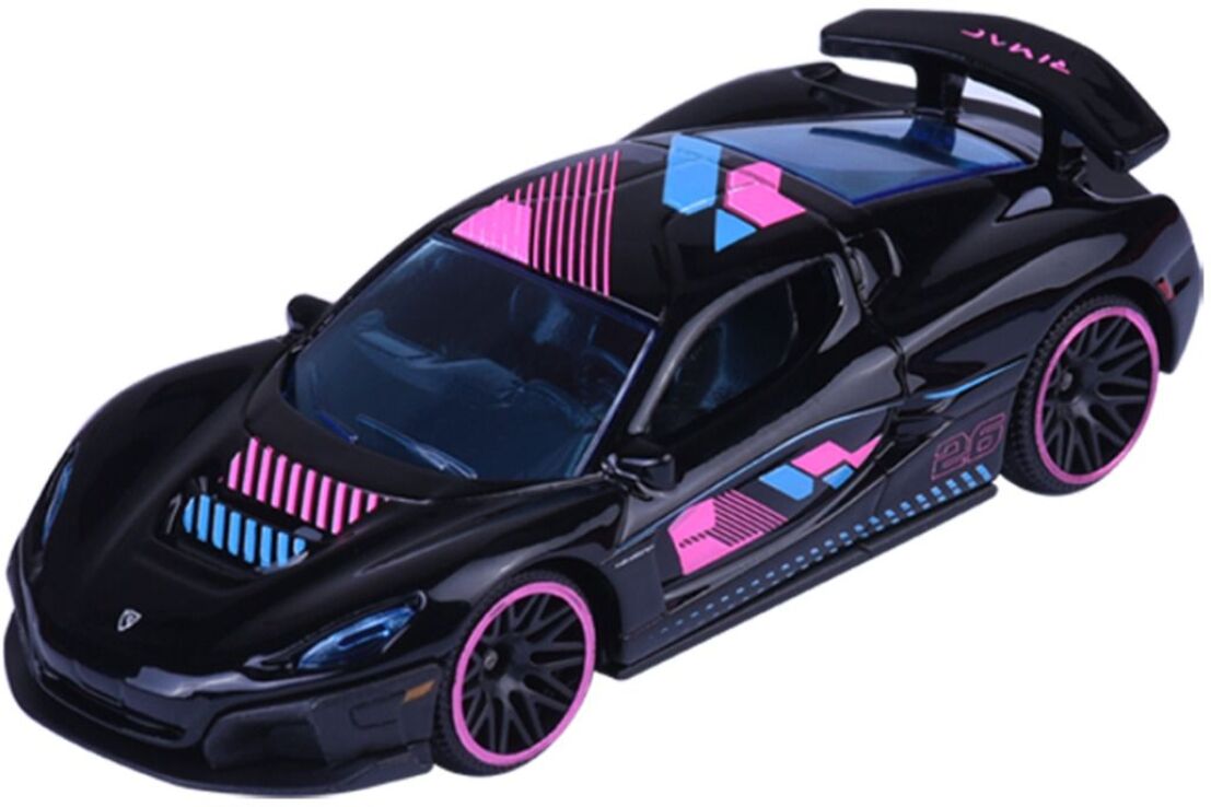 Majorette D/C Οχήματα Premium Neon Racer 7.5cm-6 Σχέδια (8504100003) (4)