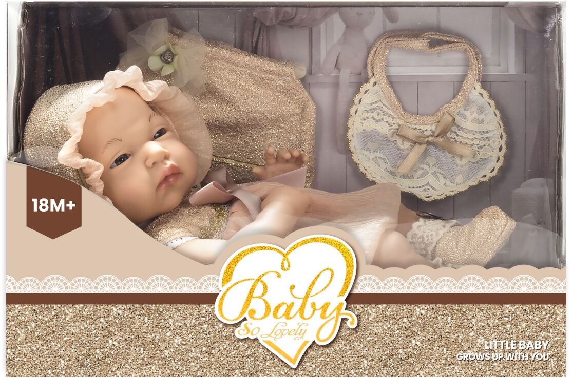 BW Μωρό New Born Baby Doll 12''(228-2) (0)