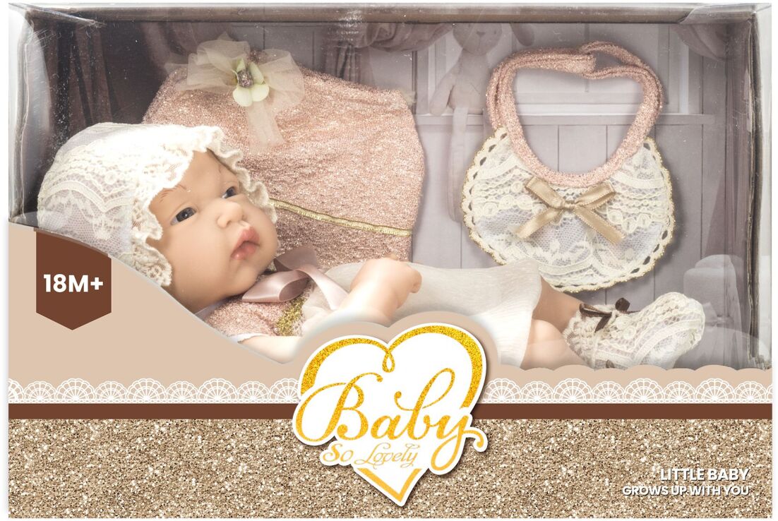 BW Σετ Μωρό New Born Baby Doll 12" (228-3) (0)