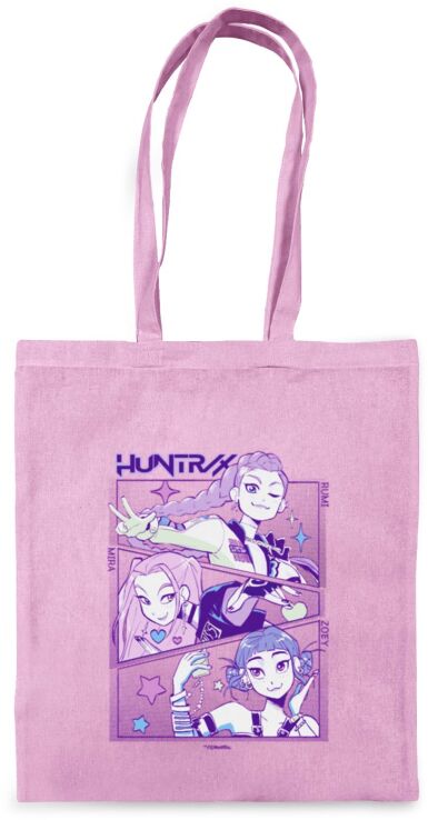 KE K-Pop Demon Hunters Τσάντα Υφασμάτινη Ροζ (GP2510440) (0)