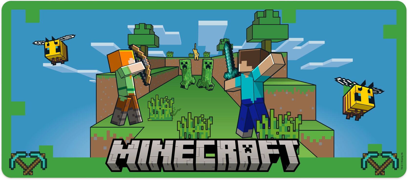 ΚΕ Minecraft Desk Mat (MC00045) (0)