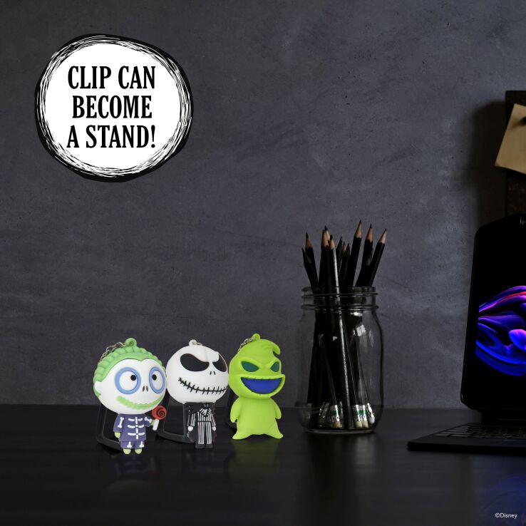 WOW Nightmare Before Christmas Bag Clips-9 Σχέδια-1Τμχ (NBC-1006-01) (4)