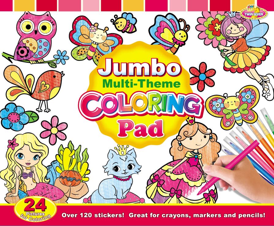 LKing Sticker Coloring Pad (CPA0802V) (0)